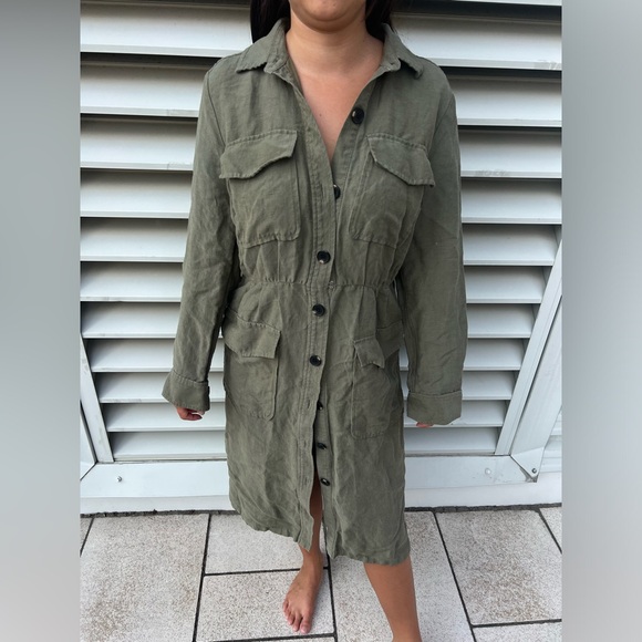 Ann Taylor Green jacket - Picture 5 of 5